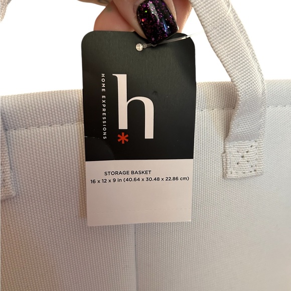 Home Expression 2pc Retro Storage Bins NWT - Picture 4 of 8